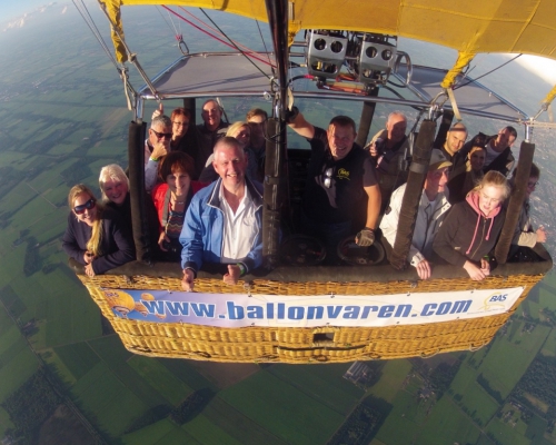 Ballonvaart vanaf Nijverdal met de PH-NLV